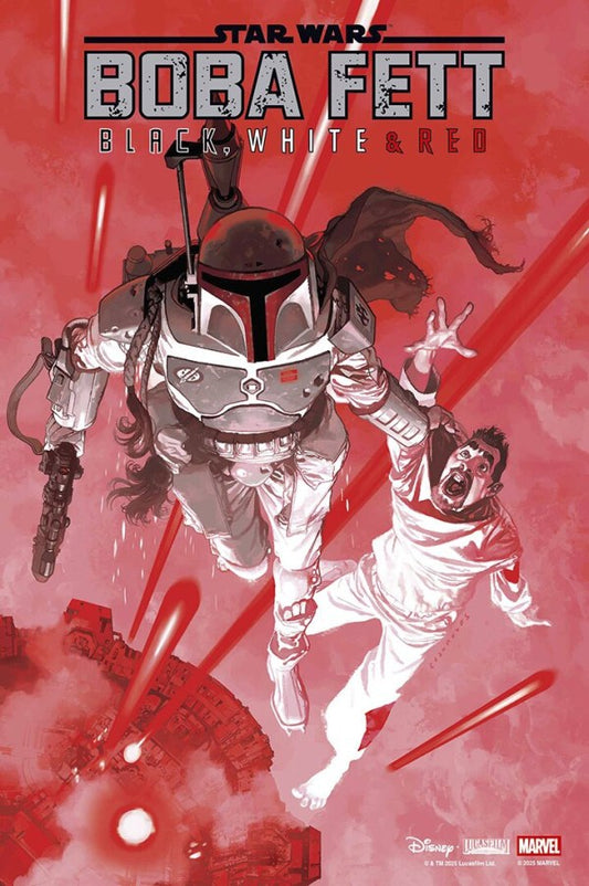 Star Wars: Boba Fett – Black, White & Red #1 Josemaria Casanovas Variant