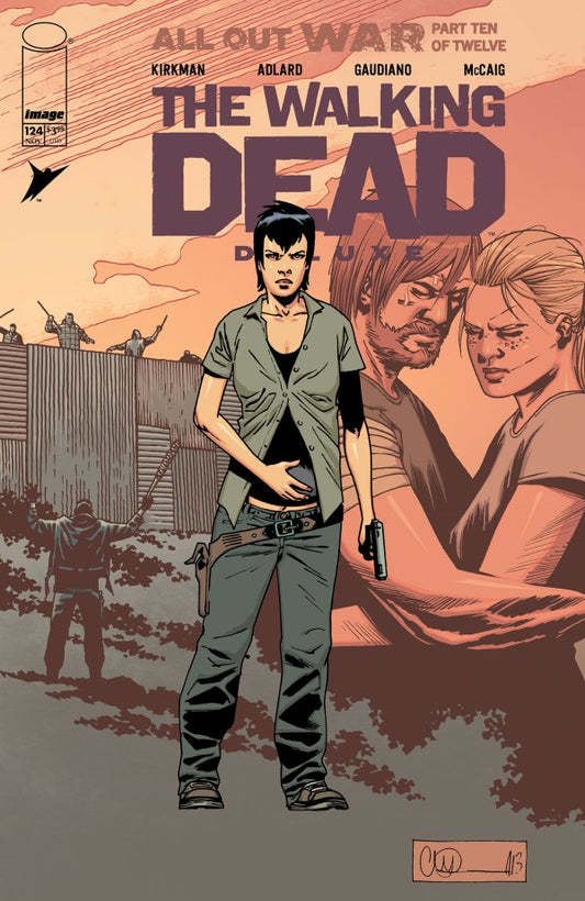 The Walking Dead Deluxe #124 Cover B Charlie Adlard Variant