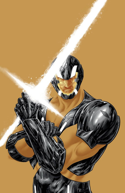 X-O Manowar: Black, White & Gold #1 Cover C Guillermo Fajardo Virgin Variant