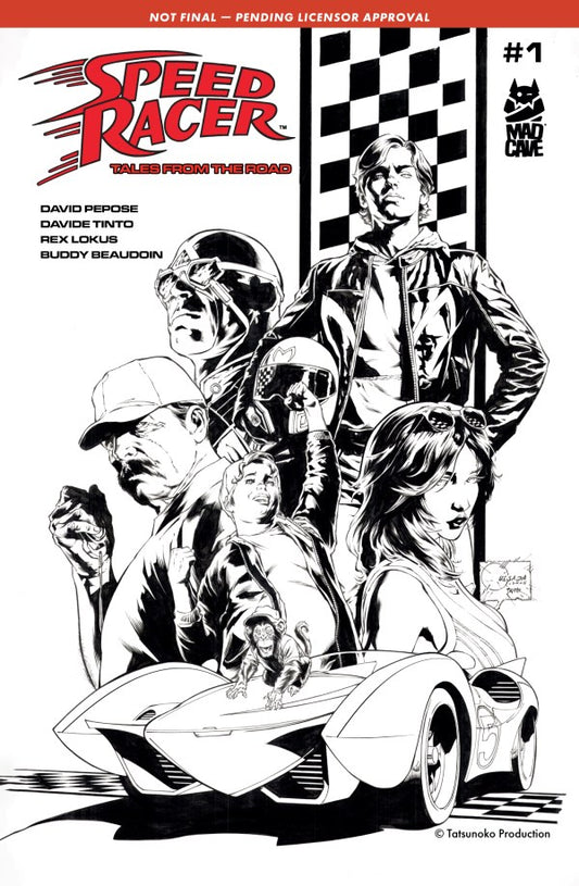 Speed Racer: Tales from the Road #1 Cover D Joe Quesada Variant