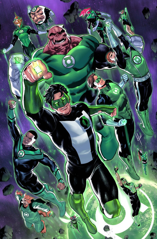 Green Lantern Corps #9  Cover C Lucas Meyer Variant