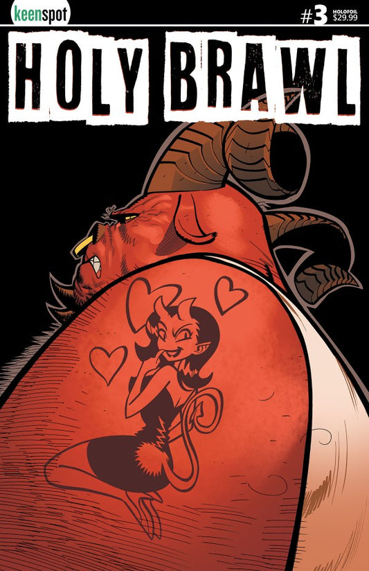 Holy Brawl #3 Cover B Áthila Fabbio Foil Variant