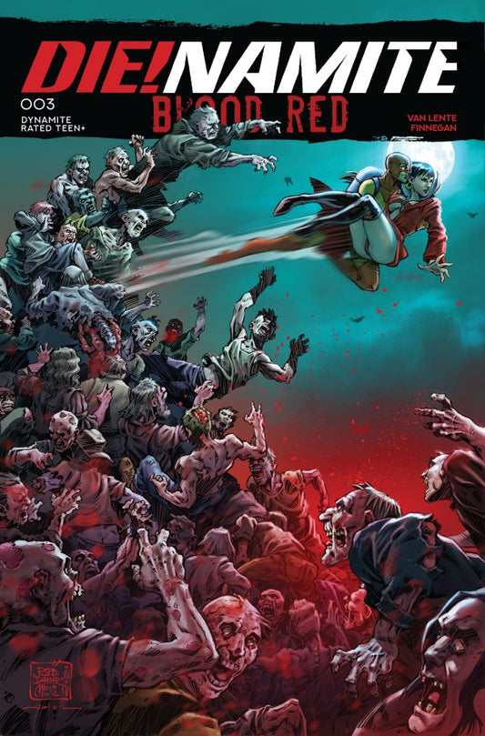 Die!Namite: Blood Red #3 Cover B Roberto Meli Variant