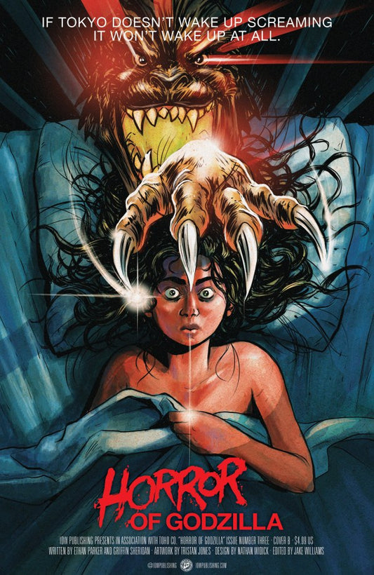 The Horror of Godzilla #3 Cover B Pablo Tunica Movie Homage Variant