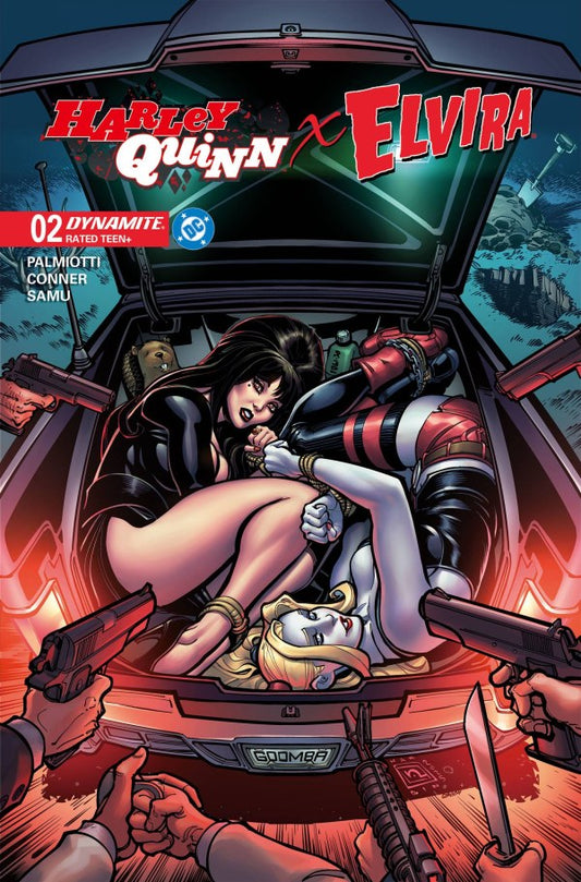 Harley Quinn X Elvira #2 Cover B Chad Hardin Variant