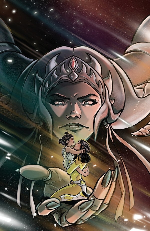 Mighty Morphin Power Rangers #7 Cover E Simona Di Gianfelice Foil Virgin Variant