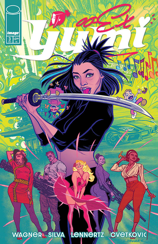Yumi: 00EX #3 Cover B Chris Brunner Variant