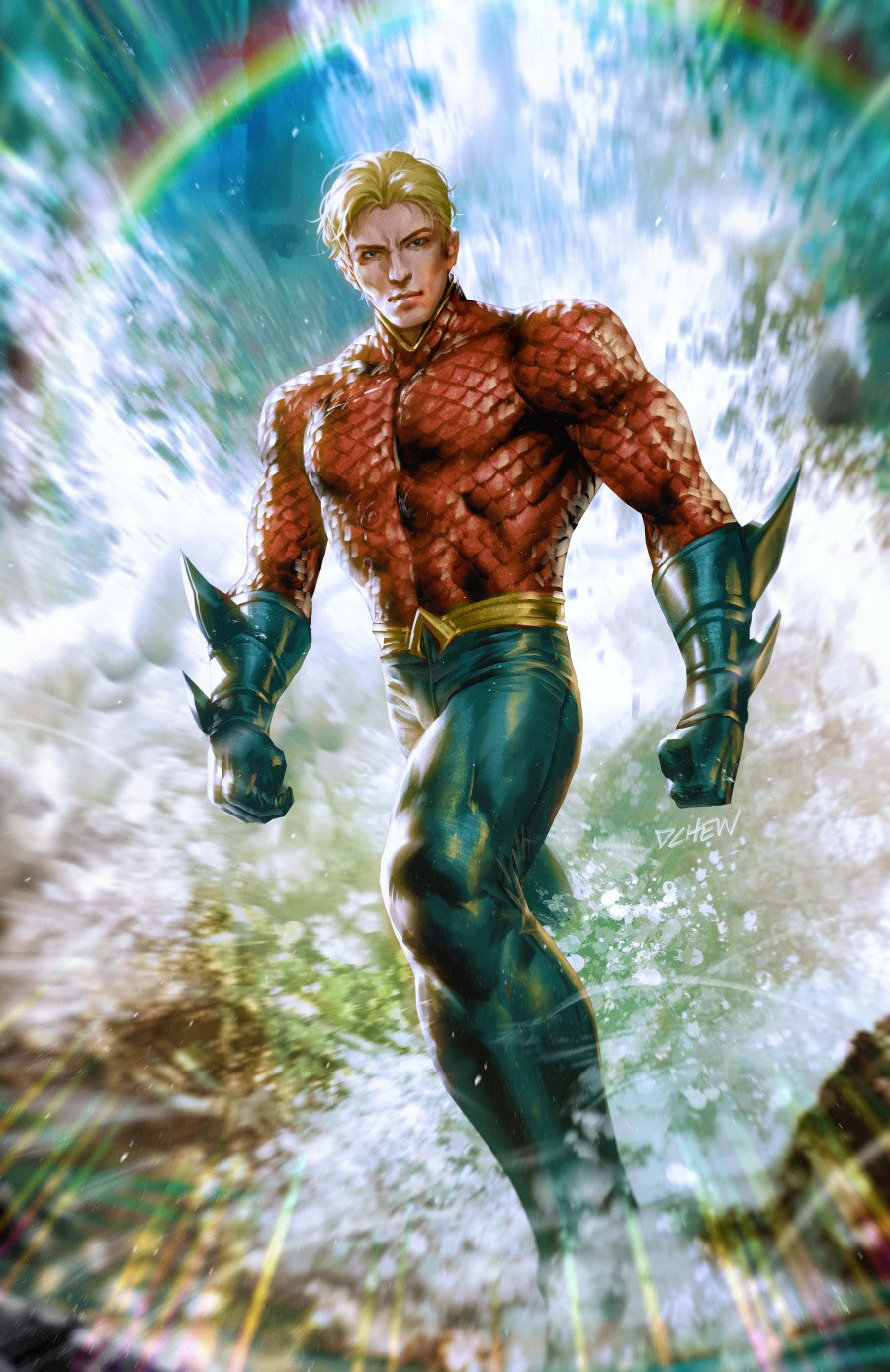 Emperor Aquaman #24 Cover B Derrick Chew Variant