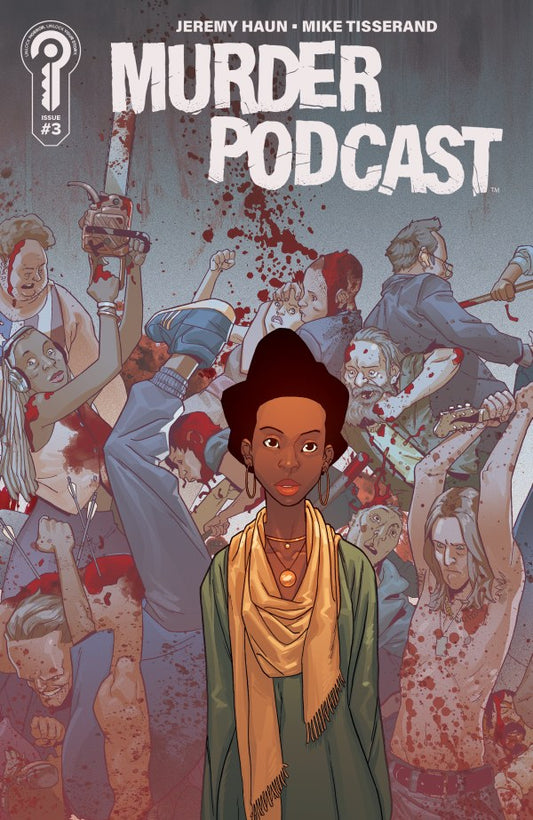 Murder Podcast #3 Cover B Mike Tisserand Connecting Variant