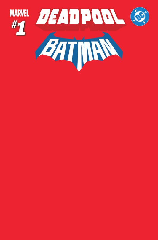 Marvel / DC: Deadpool / Batman #1 Blank Variant