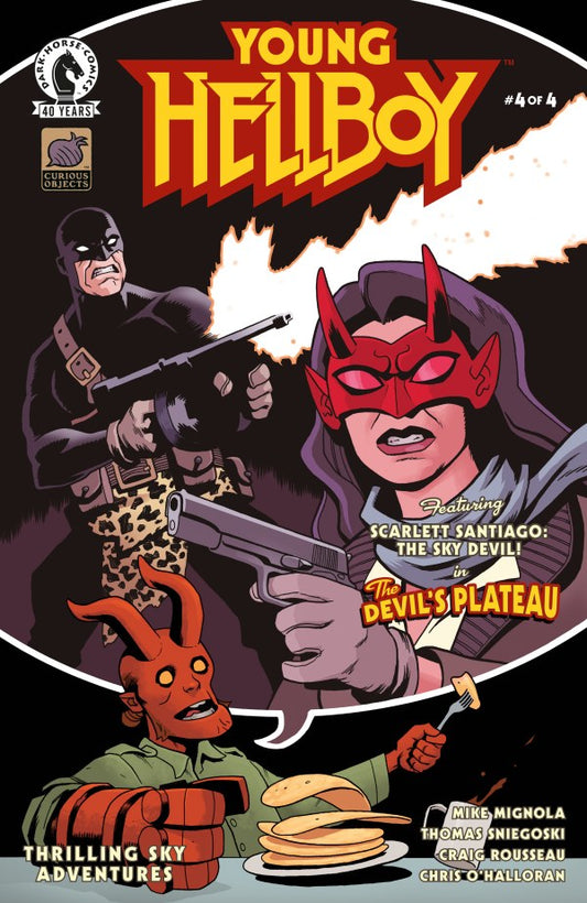 Young Hellboy: Thrilling Sky Adventures #4 Cover B Ben Stenbeck Variant