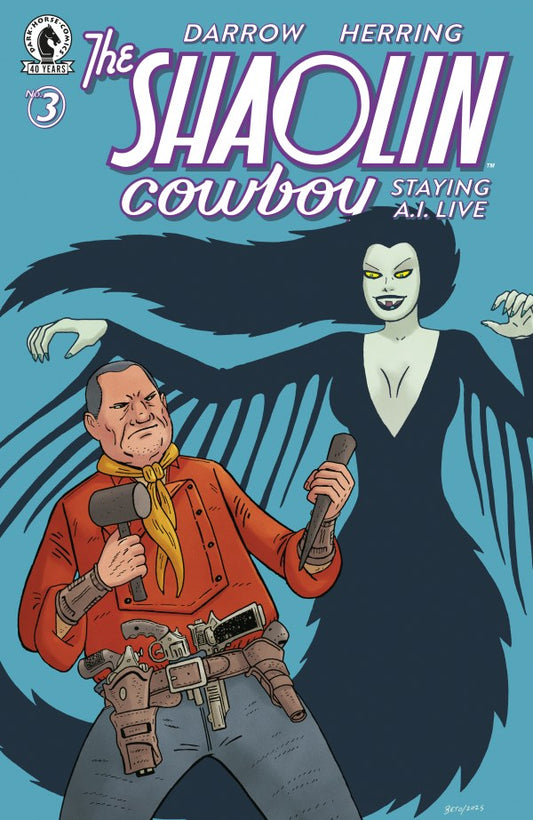 The Shaolin Cowboy: Staying A.I.Live #3 Cover C Gilbert Hernandez Variant