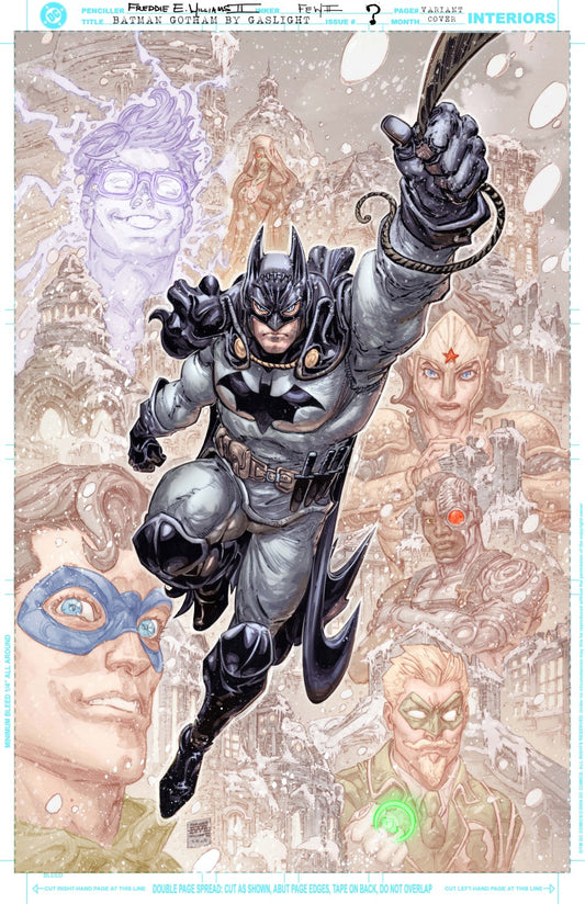 Batman: Gotham by Gaslight – A League for Justice #5 Cover C Freddie E. Williams II Variant