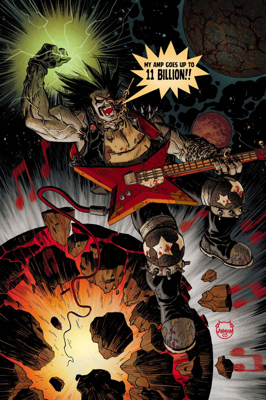 Lobo #7 Cover B Dave Johnson Variant