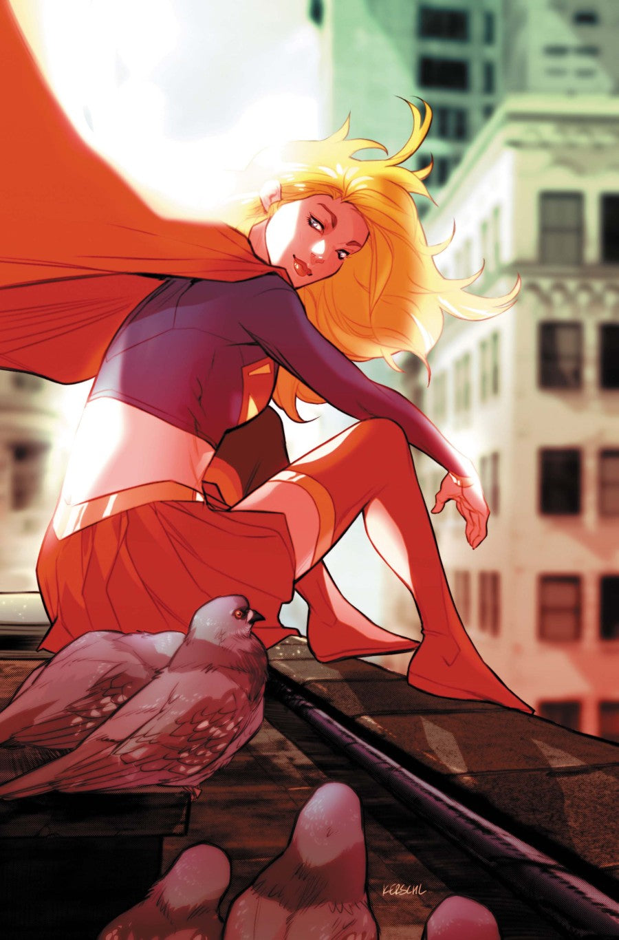 Supergirl #17 Cover B Karl Kerschl Variant