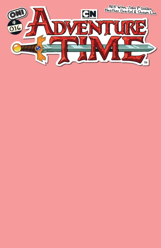 Adventure Time #16 Cover C Blank Variant