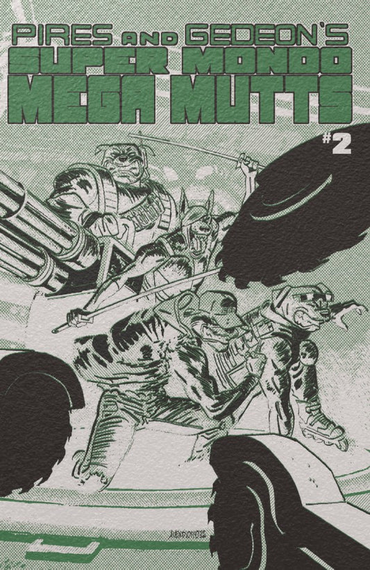 Super Mondo Mega Mutts #2 Cover E Alex Diotto Foil Variant
