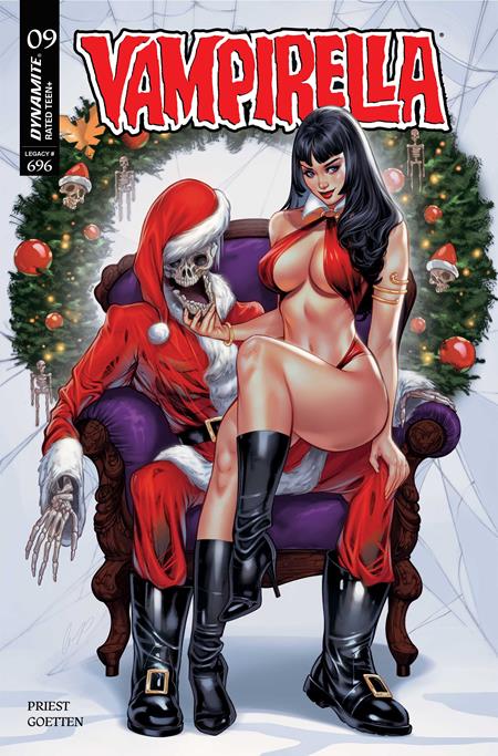 Vampirella #9 Cover D Elias Chatzoudis Variant