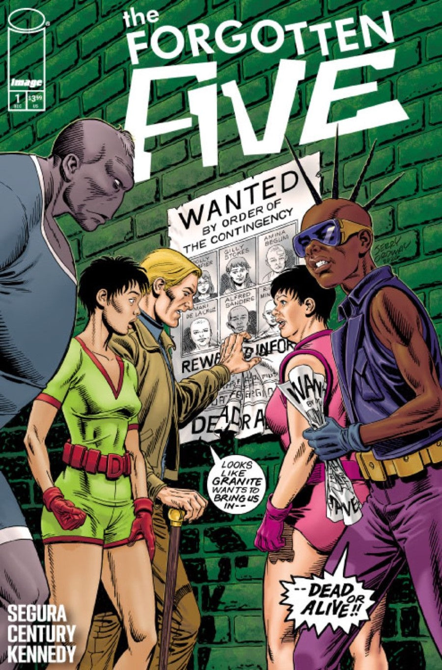 The Forgotten Five #1 Cover D Jerry Ordway Variant
