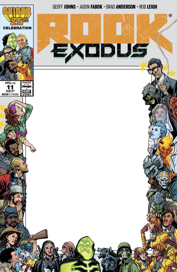 Rook: Exodus #11 Cover E Blank Variant