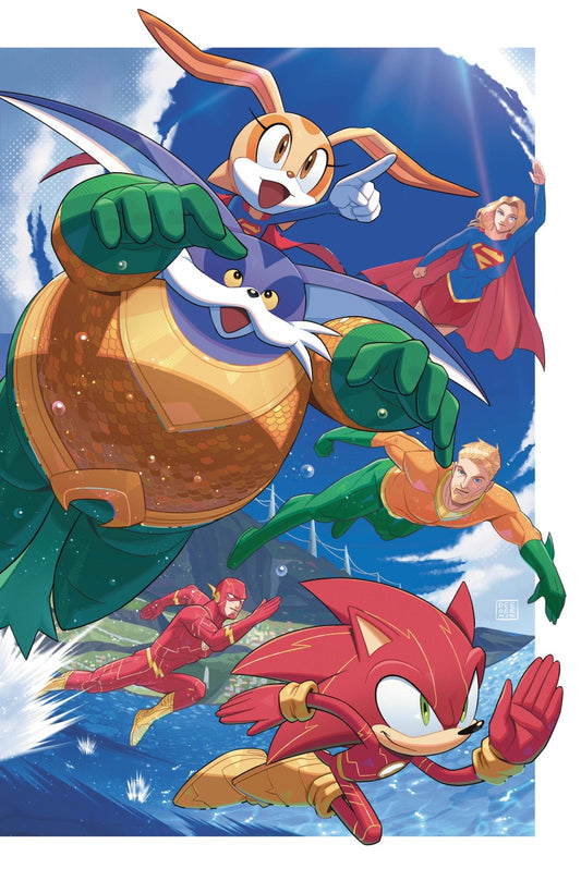 DC x Sonic the Hedgehog: The Metal Legion #5 Cover B Min Ho Kim Variant