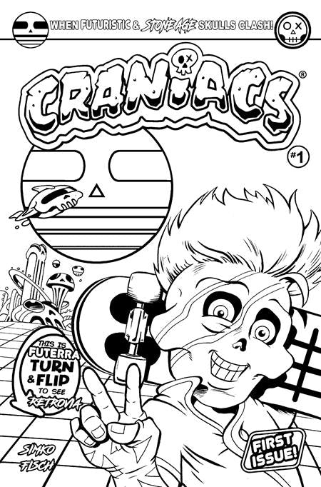 Crainiacs #1 Cover D Joe Simko Black & White Variant