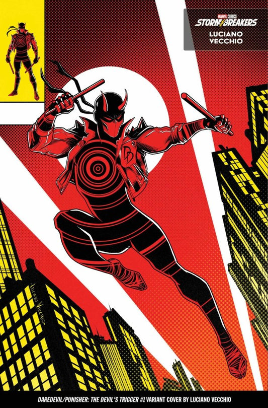 Daredevil / Punisher: The Devil's Trigger #1 Luciano Vecchio From the Chaos a Costume Variant