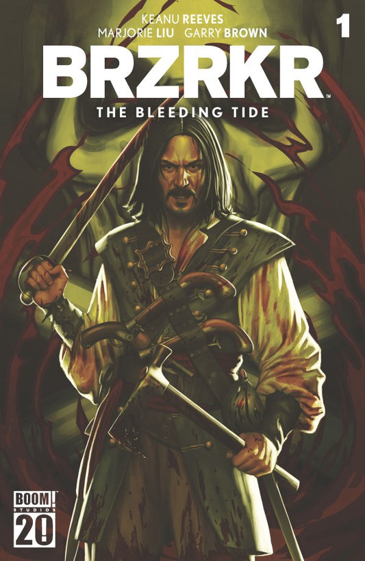 BRZRKR: The Bleeding Tide #1 Cover B Rebeca Puebla Variant