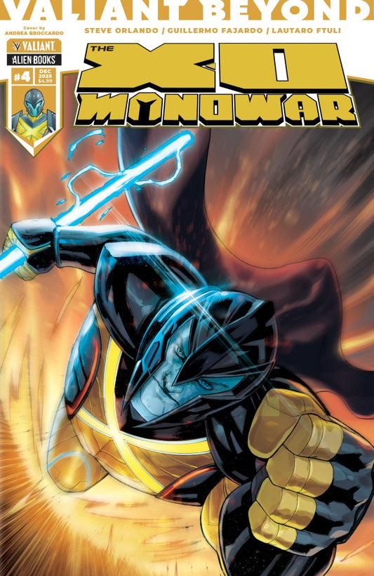 Valiant Beyond: The X-O Manowar #4 Cover B Andrea Broccardo Variant
