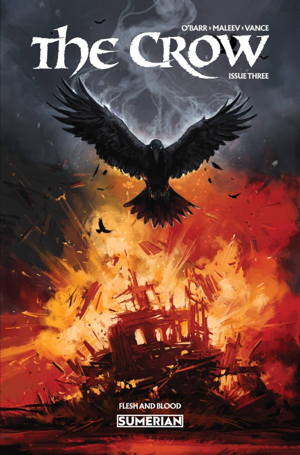 The Crow: Flesh & Blood #3 Cover C Ninja Jo Variant