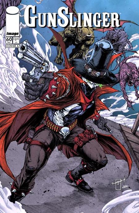 Gunslinger Spawn #60 Cover B Jonathan Uribe Black & White Variant