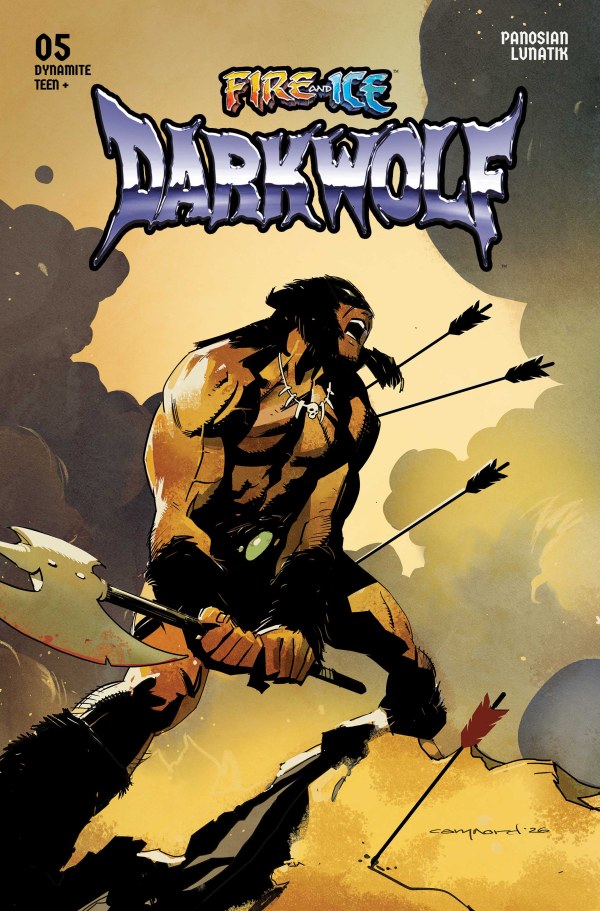 Fire and Ice: Darkwolf #5 Cover E Cary Nord Variant
