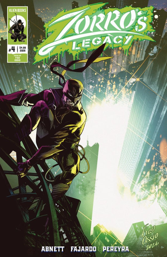 Zorro's Legacy #4 Cover B Fico Ossio Variant