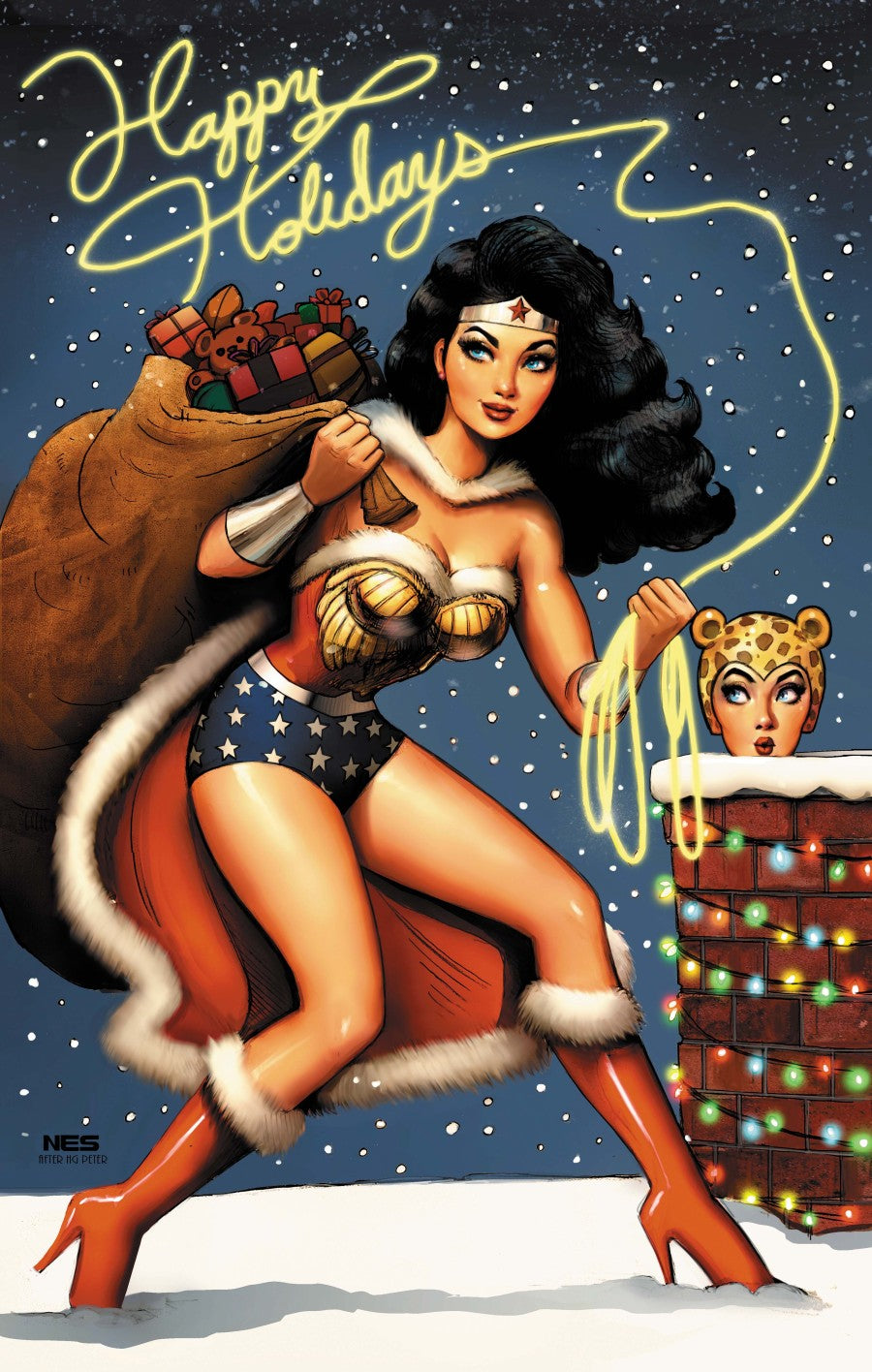 DC's Naughty List #1 Cover C Nathan Szerdy Variant