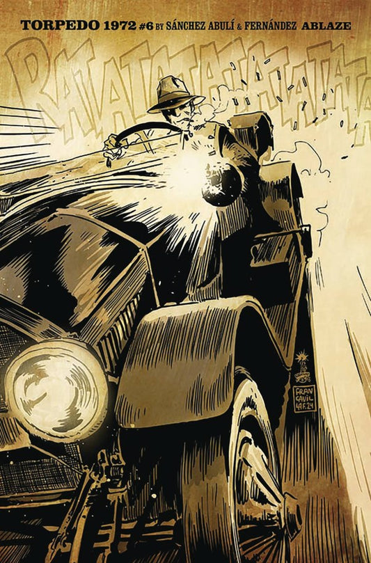 Torpedo 1972 #6 Cover B Francesco Francavilla Variant