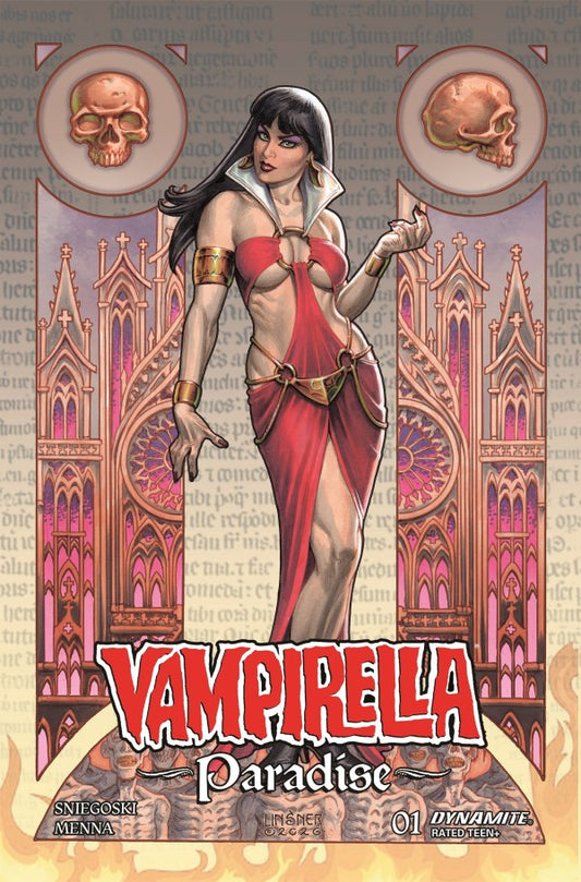 Vampirella: Paradise #1 Cover B Joseph Michael Linsner Variant