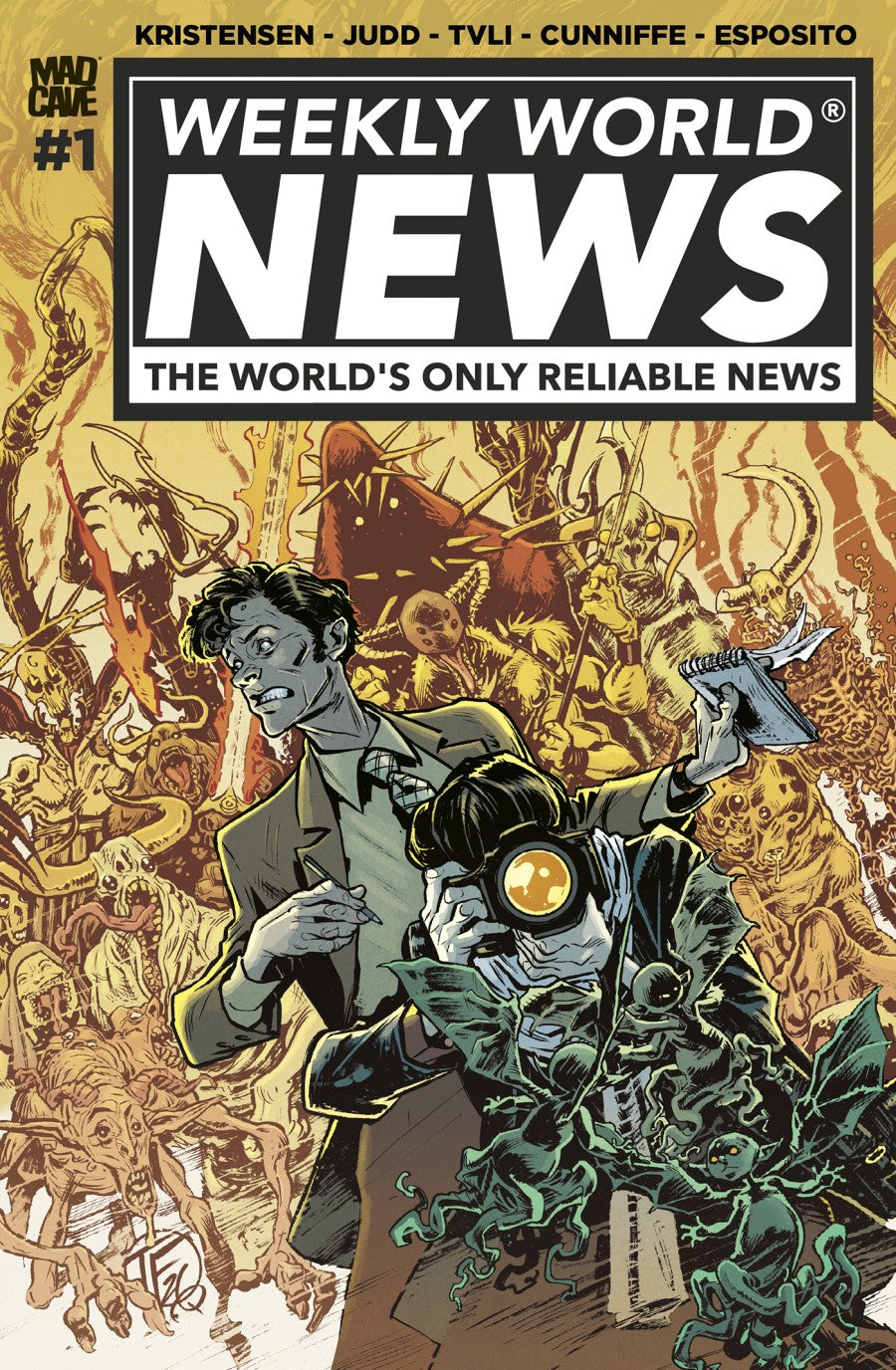 Weekly World News #1 Cover B Tom Fowler Variant