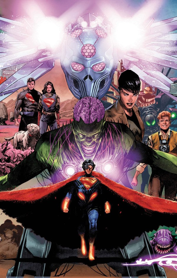 Absolute Superman #25 Cover I Rafa Sandoval Middle Connecting Variant