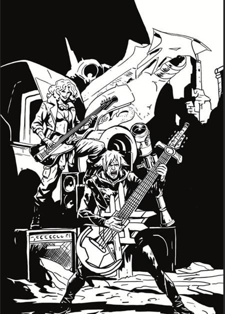Lost Fantasy #14 Cover D Emmanuel Gervasoni Black & White Variant