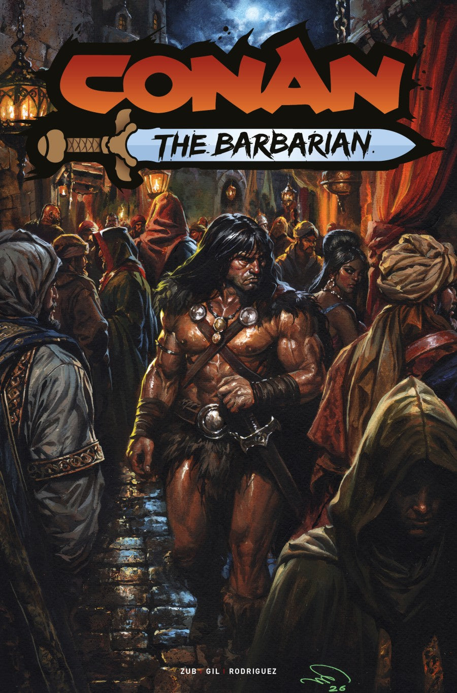 Conan the Barbarian #37 Cover B Human Qutub Variant
