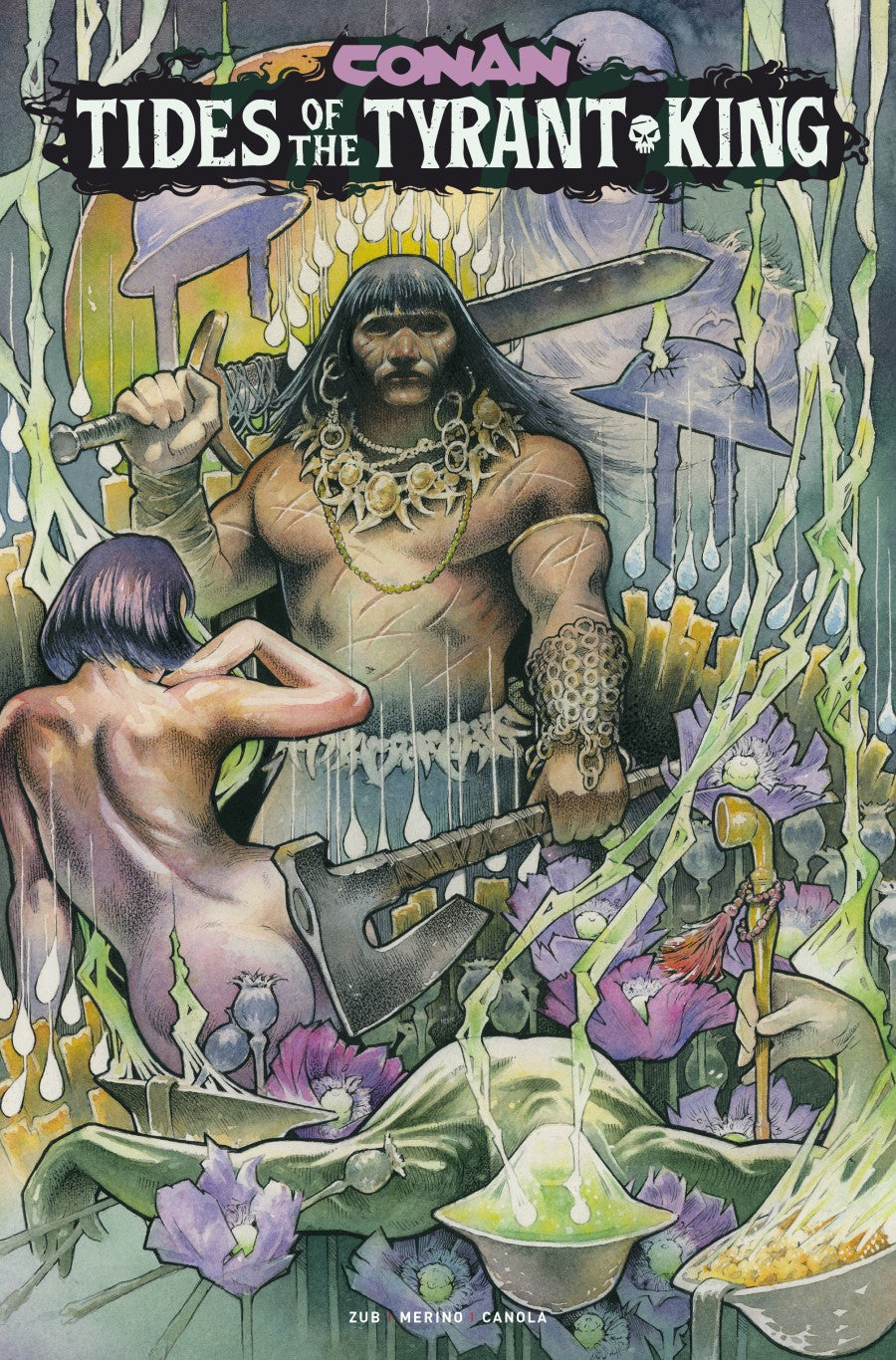 Conan the Barbarian: Tides of the Tyrant-King #3 Cover D John Baizley Variant