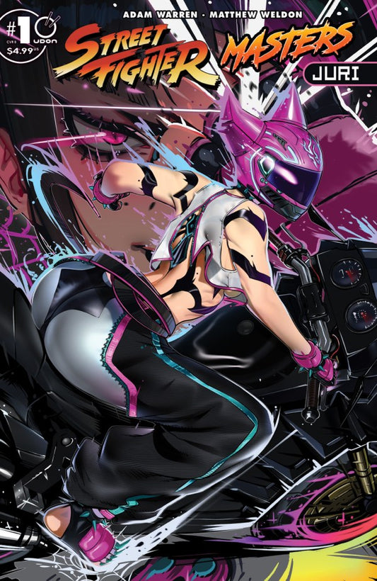 Street Fighter Masters: Juri #1 Cover B RedGray21st Variant
