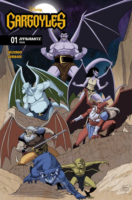 Gargoyles #1 Cover B Drew Moss Variant