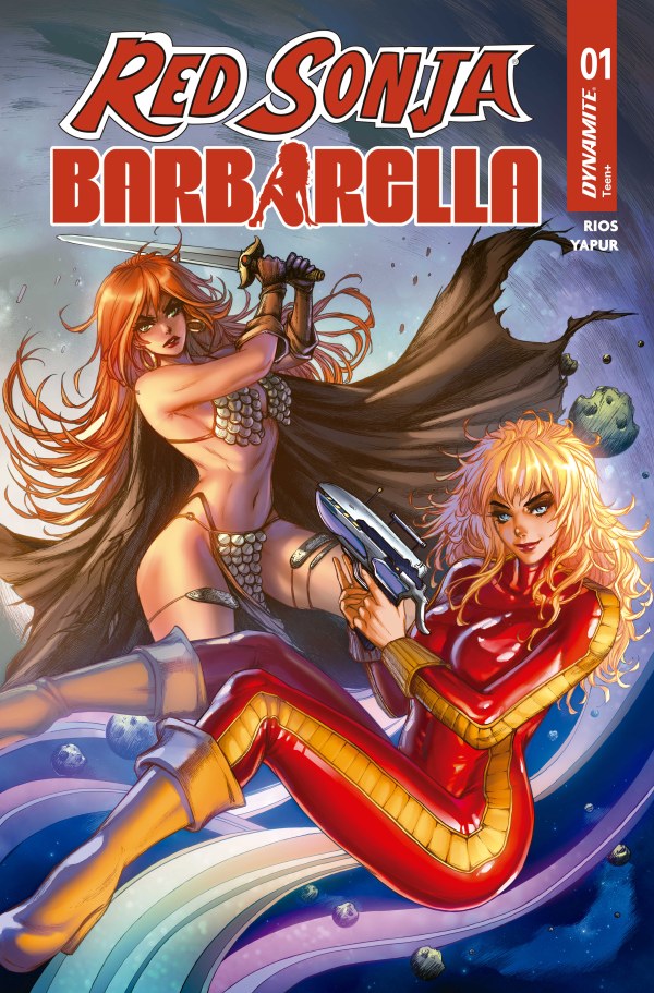 Red Sonja / Barbarella #1 Cover B Collette Turner Variant