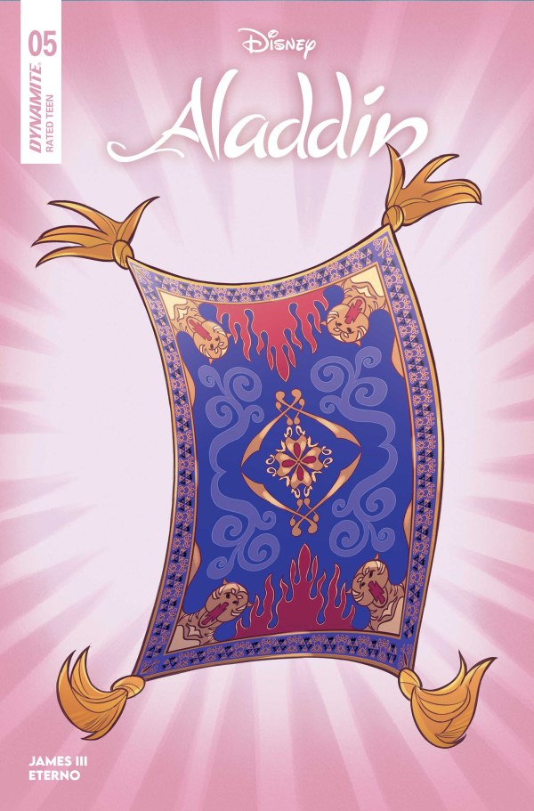 Aladdin #5 Cover D Cartoon Head Variant