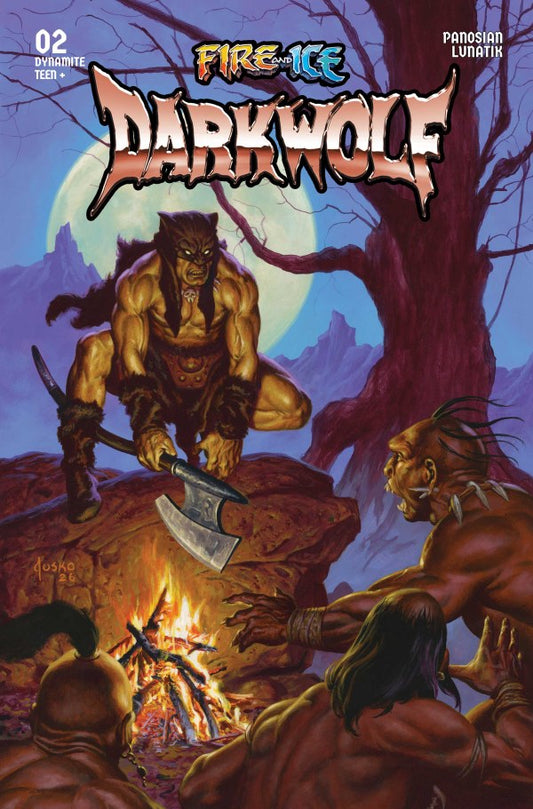 Fire and Ice: Darkwolf #2 Cover C Joe Jusko Variant