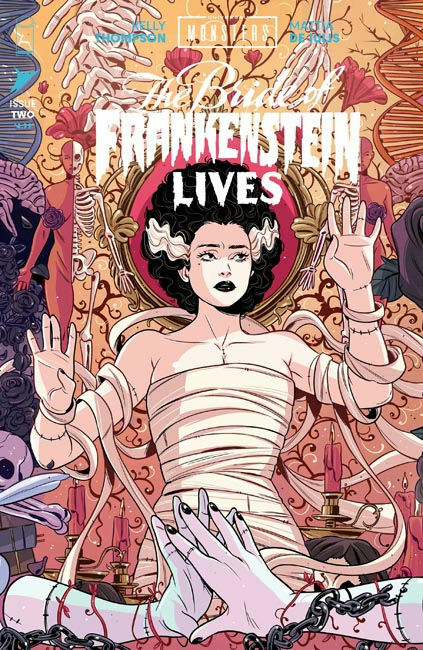 Universal Monsters: The Bride of Frankenstein Lives #2 Cover C Luana Vecchio Connecting Variant
