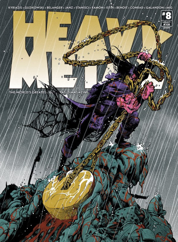 Heavy Metal #8 Cover B Ilias Kyriazis Variant