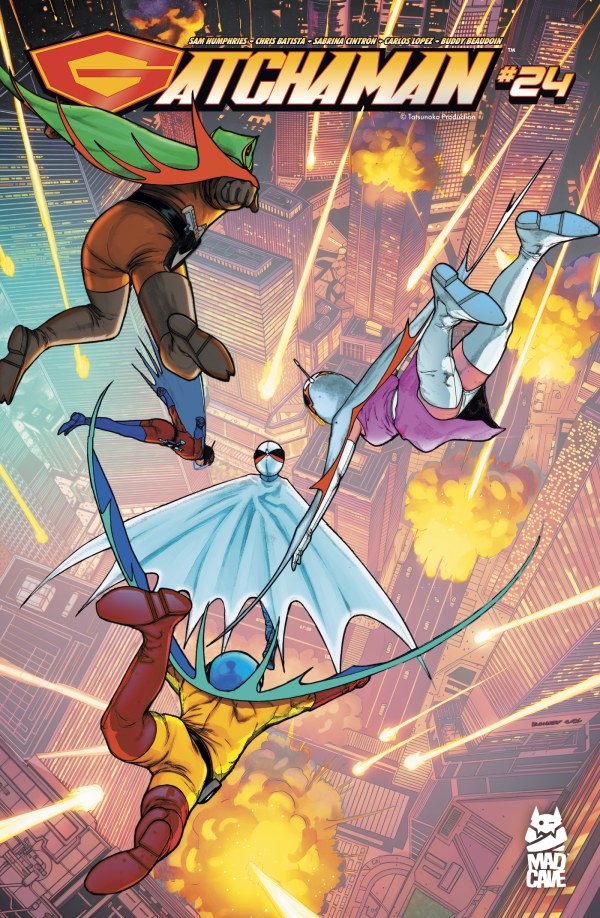 Gatchaman #24 Cover B Alex Sanchez Variant