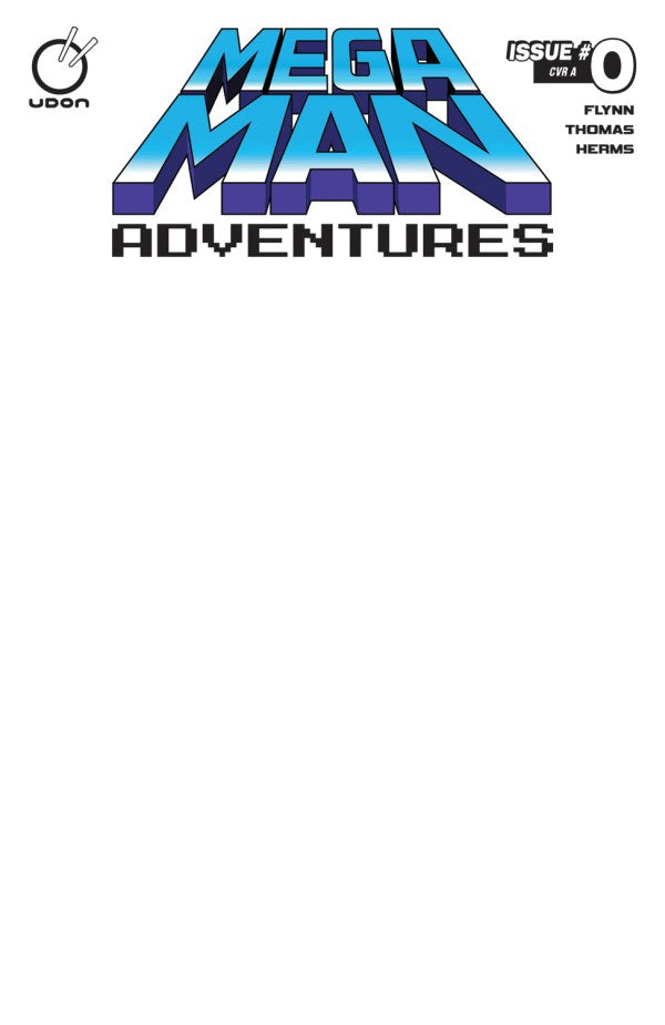 Mega Man Adventures #0 Cover D Blank Variant